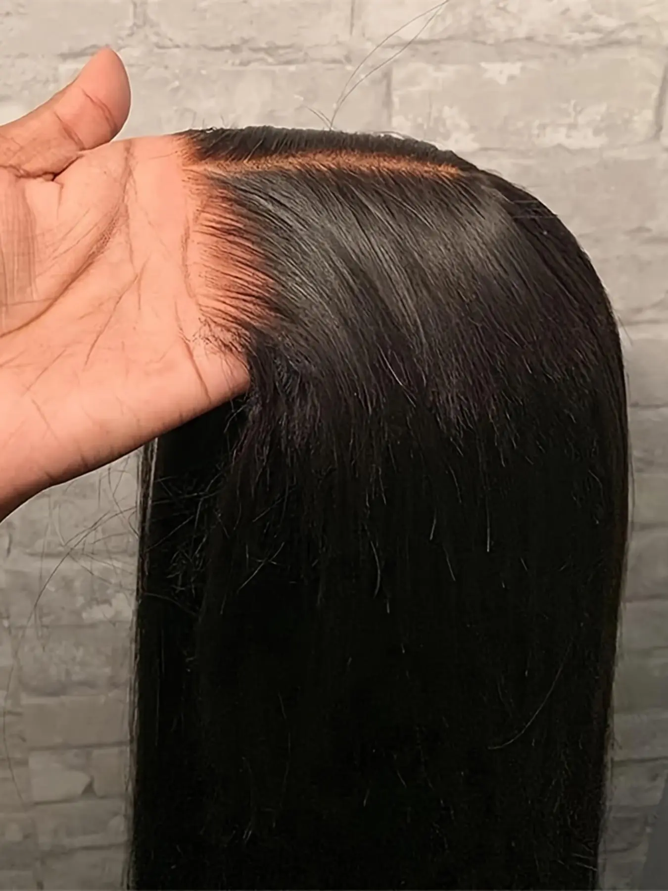 Straight 5x5 Lace Glueless Wig, Human Hair Wig Pre-Bleached, Transparent Lace Wig, 150% Density  for Women, Brazilian Virgin Hair