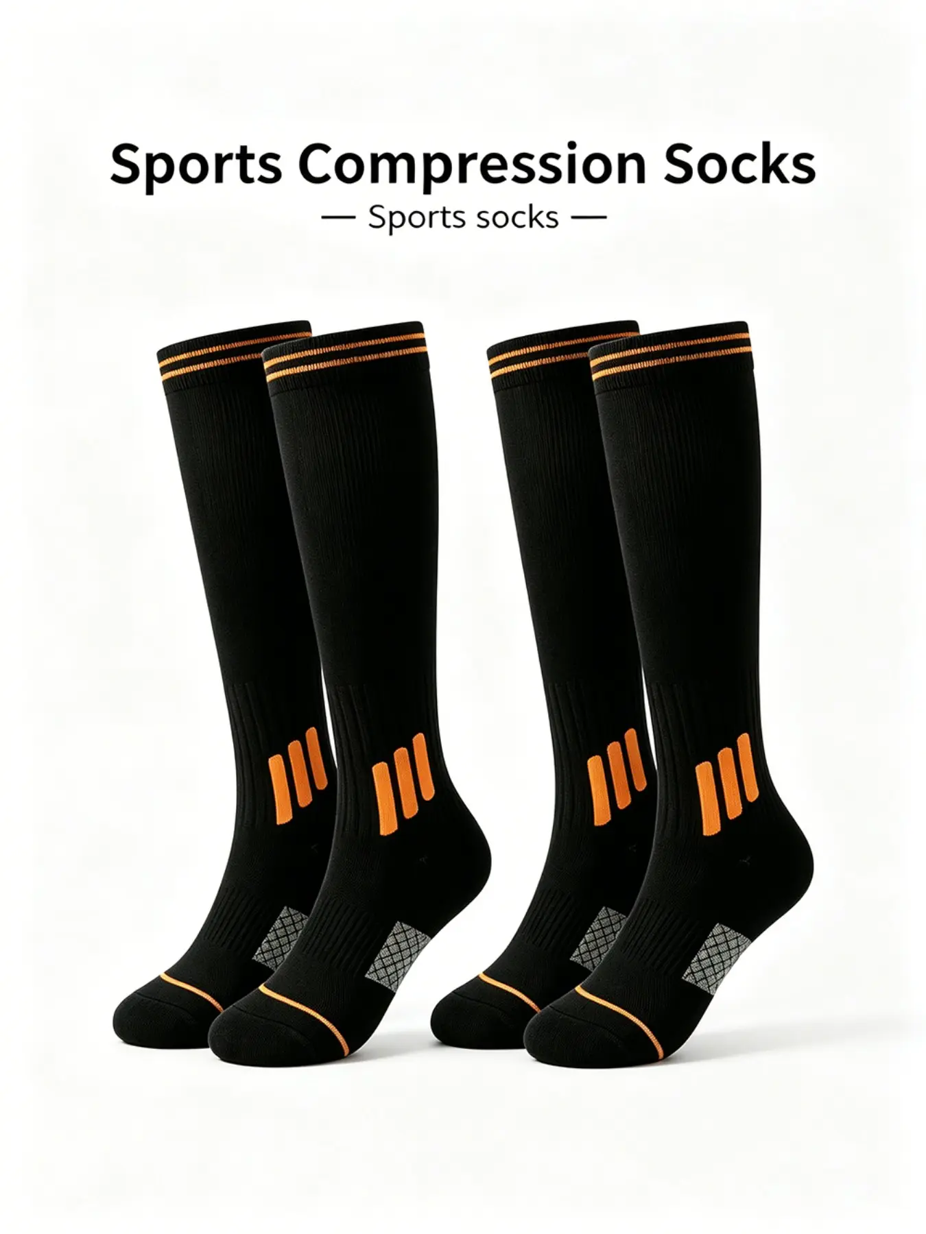 Women's Compression Socks, Slimming Leg Socks, Breathable Sports Socks, Yoga Pilates Running Socks, Anti-Slip Comfortable Socks, Non Slip Socks
