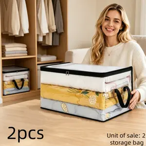 2PCS Black PVC Stuffed Animal & Doll Storage Box with Handle – Dustproof, Durable Toy Organizer for Kids’ Room, Playroom, Living Room, or Birthday Gift
