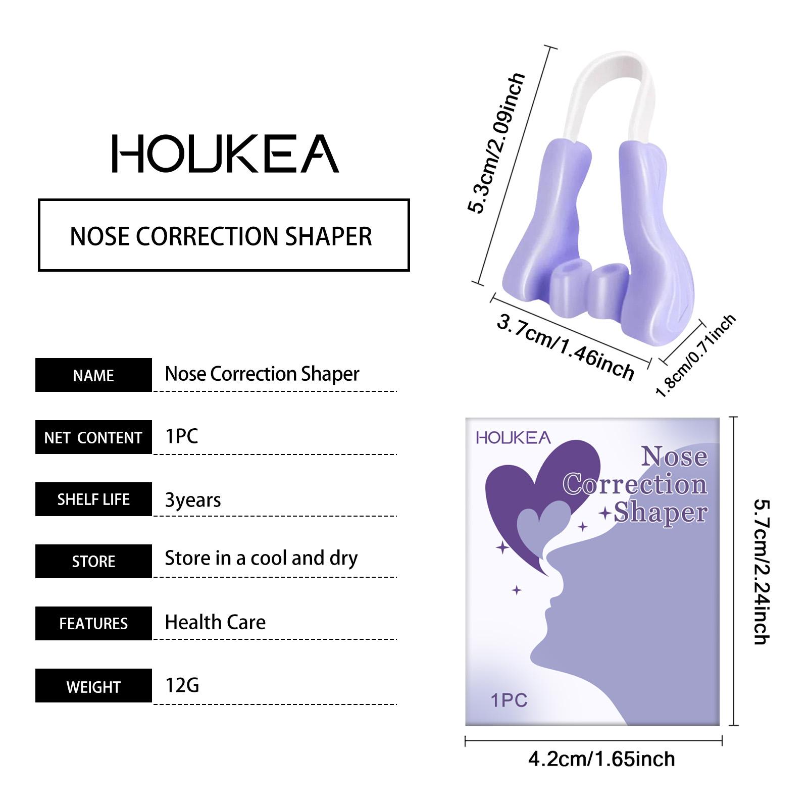 Houkea Nose Beauty Care Device - Nose Wing Beautifier, Nose Lifting, Firming, Natural Moisturizing Sleep Nasal Care Device