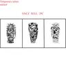Chicano Style Arm Temporary Tattoo Sticker, Realistic Street Art Waterproof Fake Tattoo for Men, Solid Form Water Transfer Printing, Temporary Tattoos Stickers