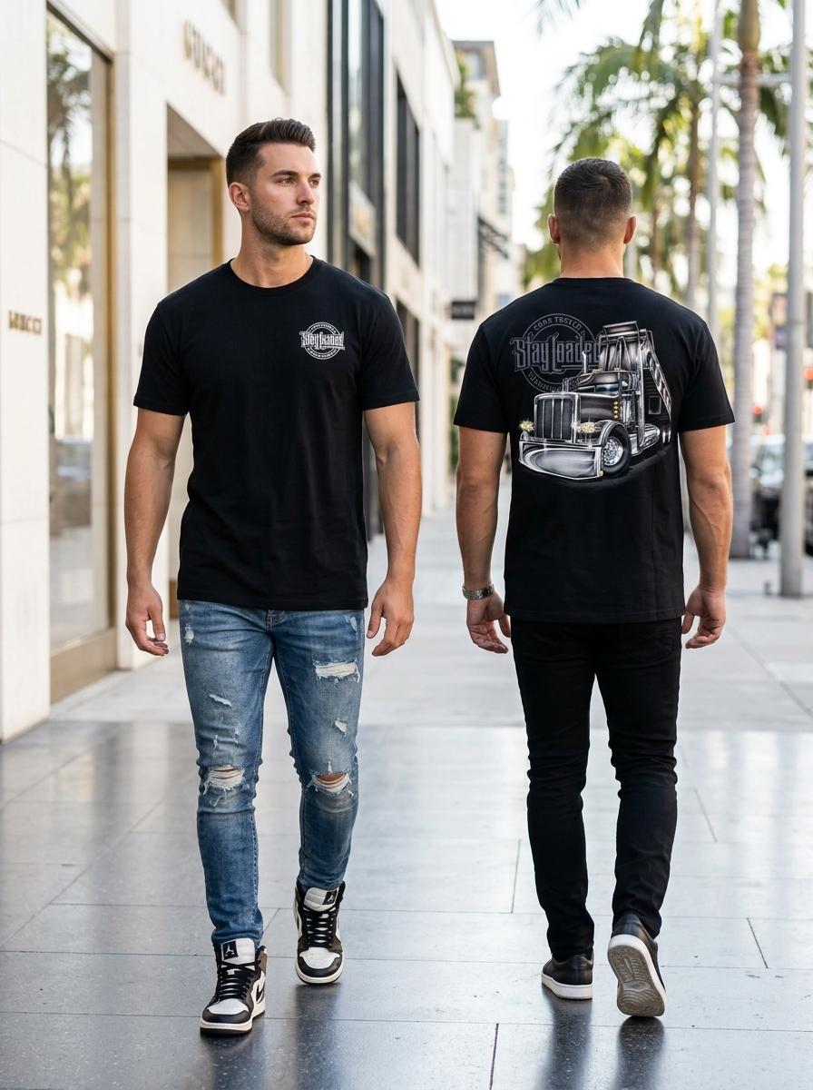 Stay Loaded Slammin Gates Shirt, Hoodie, Dump Truck Shirt, Retro Semi Truck Tee, Big Rig Trucker Tee