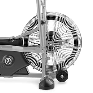 Marcy Air-Resistance Exercise Fan Bike With Dual Acction Handlebars