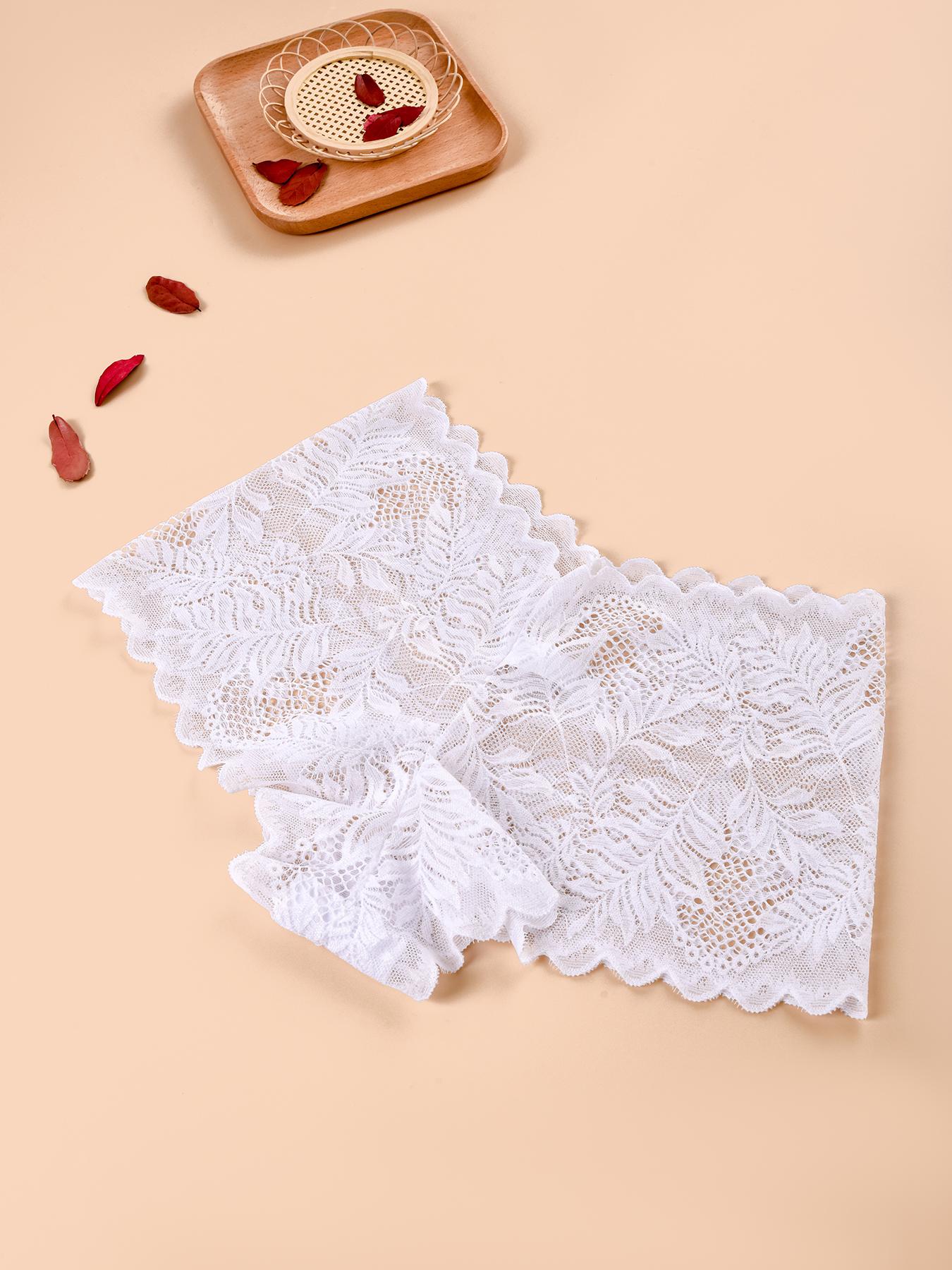 4/7pcs Sexy Floral Leaf Lace Panties for Women, Low Waist Soft Underwear, Comfortable Female Lingerie, Sizes S-Xl, All Seasons Wear
