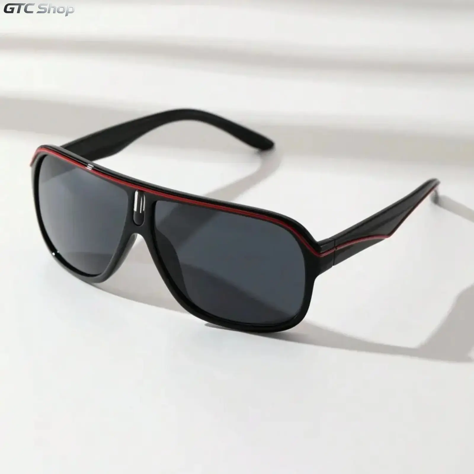 Men's Vintage Classic Aviator Sunglasses, Retro PC Plastic Frame Shades with Decorative Lines, Lightweight Casual Classic Sports Eyewear, Includes Glasses Strap & Gift Packaging, for Cycling & Outdoor Sports,summerwins