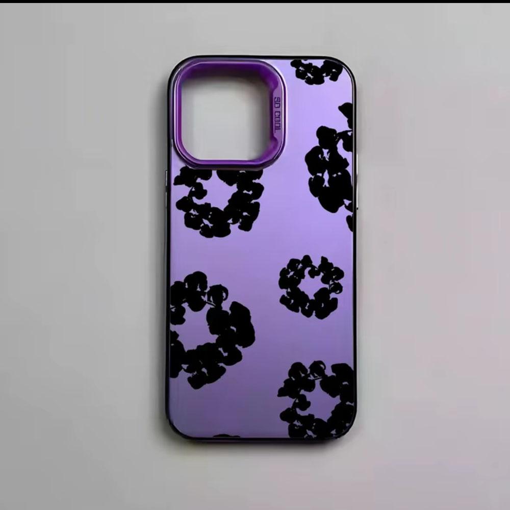 Luxury D-Denim T-Tears Phone Case for iPhone 17 Pro Max Air 16E 15 Plus 14 13 12 11 XR XS, Slim Anti-fall & Shockproof Matte Back Protective Cover