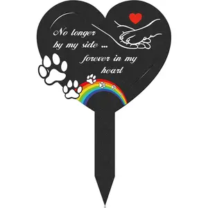 Comforting Dog/cat Memorial Gift, Sympathy or Condolence Gift for Pet Loss, Home Desktop Garden Outdoor, Pet Lovers Collectible Gift, Remembrance Tribute