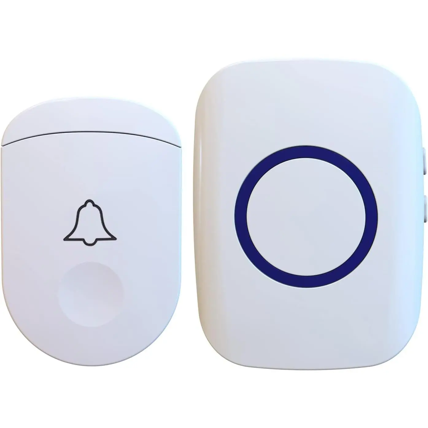 Doorbell, 1,000ft Range Loud  Doorbell Chime,5 Volume Levels and 52 Door Chimes With LED Flashing (Light White)
