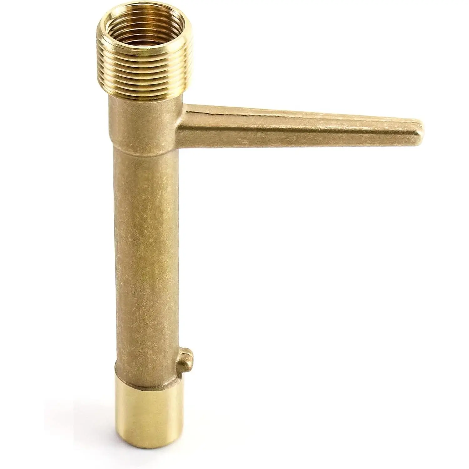 Quick Coupling Valve Key, 3/4 Inch Brass Irrigation Tool Sprinkler Key for Agricultural, Yard, Garden