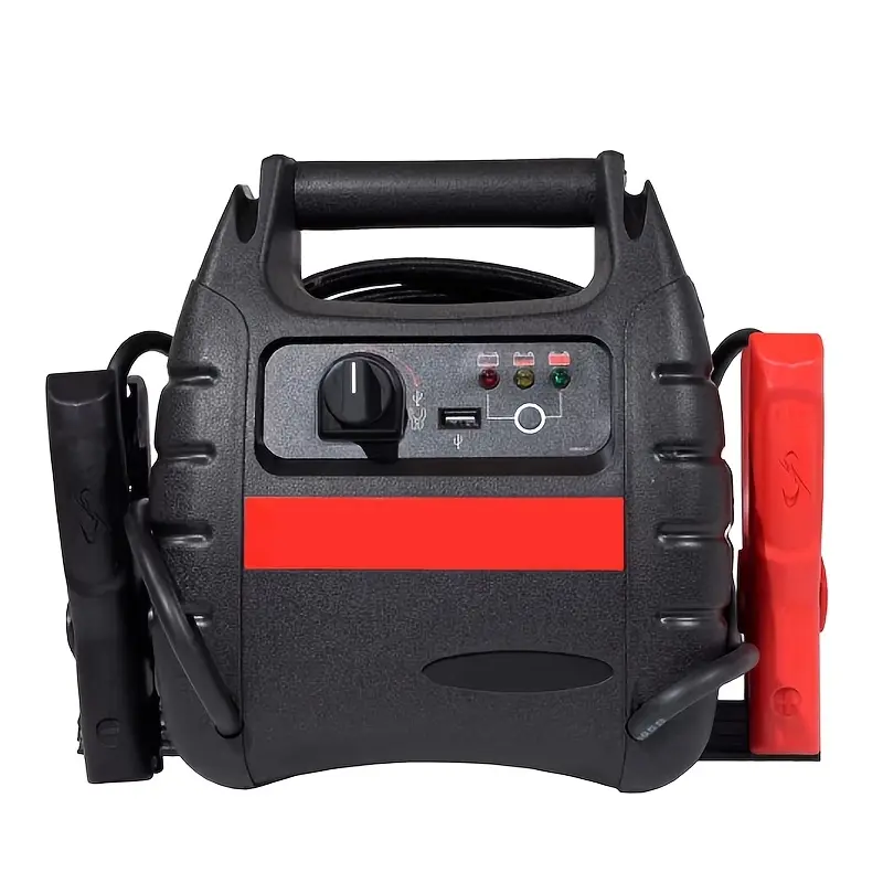 1000 Peak Amp Jump Starter and Air Compressor with 12V USB Portable Power Ports