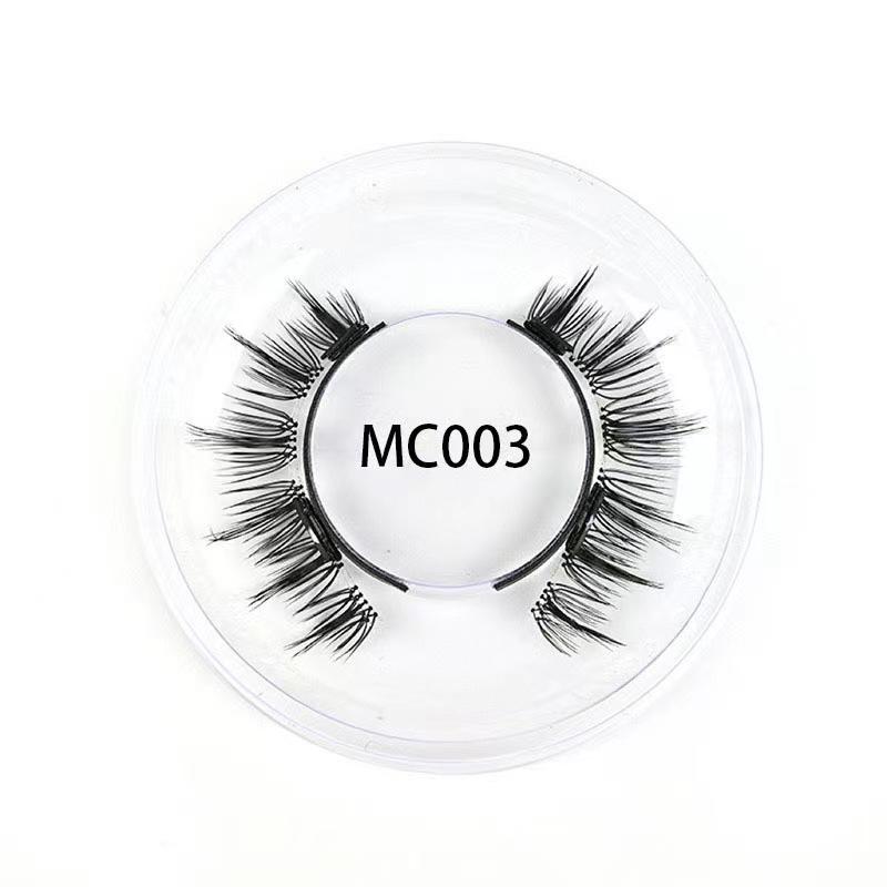 Reusable Magnetic Eyelashes No Glue Needed Magnetic Lash Kit with Clips Easy Application False Eyelashes for Beginners