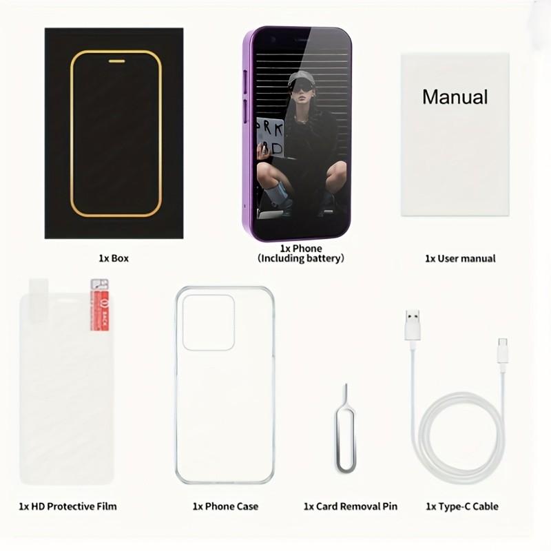 Student Mini Smartphone with 3-Inch HD Display, 2gb RAM, Dual Sim, 900mah Battery, Android System, Compact Design, Ideal for Studying