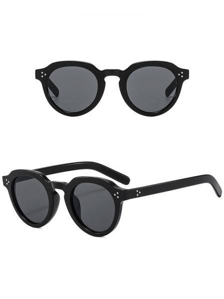 Classic Round Polarized Sunglasses for Men and Women, Retro Style Uv400 Lenses for Maximum Sun Protection, Lightweight Design for All-Day Comfort