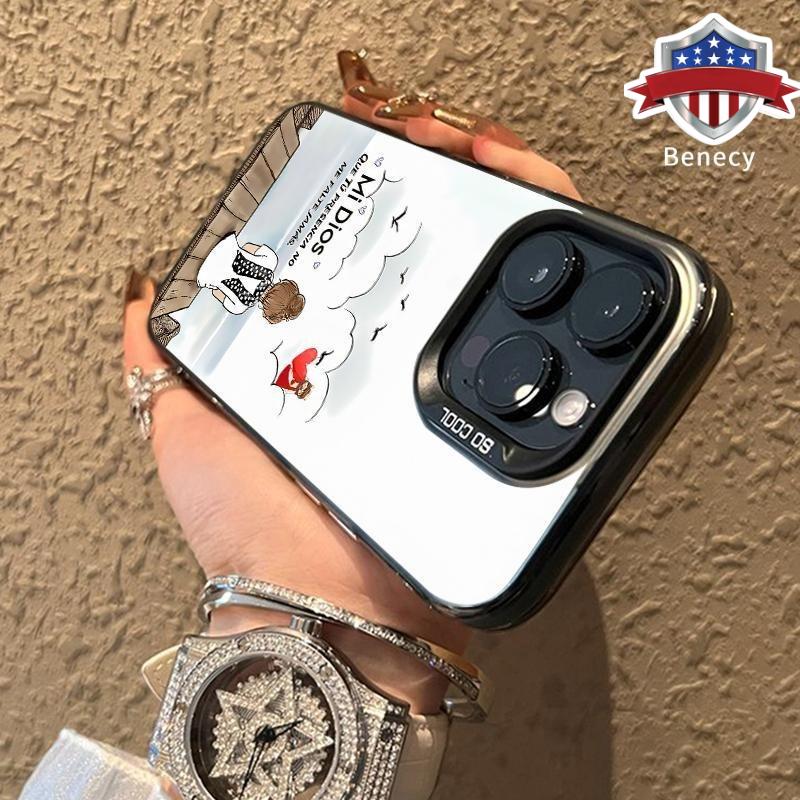 Heavenly Hope Pattern Phone Case for iPhone 17 16 Pro Max 15 Plus 14 13 12 11  Air XR XS Shockproof Non Slip Military-Grade Protective slim Cover Cellphone Casing