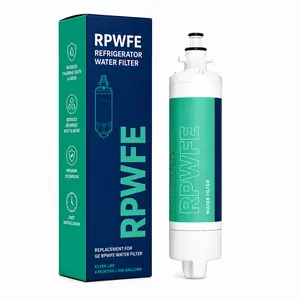 RPWFE Water Filter Replacement for GE RPWFE Refrigerator Water Filter, Compatible with GE Profile, Café, Monogram Refrigerators, Reduces Chlorine, Odor, Sediment & Rust