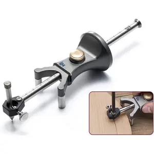 180MM Adjustable Precision Dual-purpose Wood Scribe Wheel Marking Gauge Woodworking Tool Set for Linear Arc Parallel Line Drawing