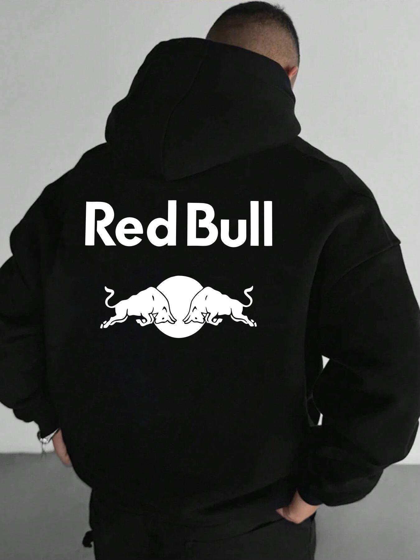 Men's Letter Print Drop Shoulder Hoodie, Fashion Casual Regular Fit Drawstring Pocket Hooded Sweatshirt for Daily Holiday Outdoor Wear, Men Clothes for Fall & Winter