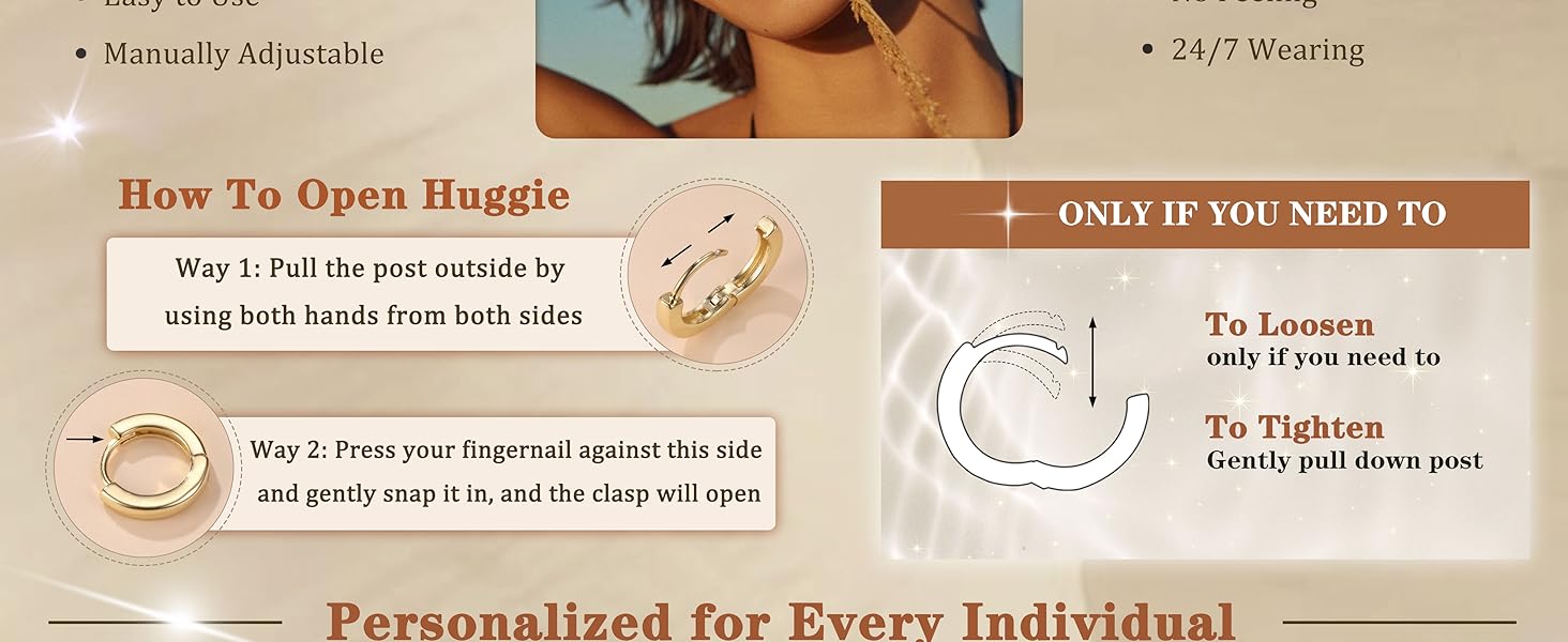 YADOCA 4Pairs Small Gold Hoop Earrings for Women Trendy 14K Plated Gold Huggie Earrings Hypoallergenic Surgical Steel Cartilage Earring Stacks Cute Dainty Huggie Hoops Earring Sets for Multiple Piercing YADOCA 4Pairs Small Gold Hoop Earrings for Women Trendy 14K Plated Gold Huggie Earrings Hypoallergenic Surgical Steel Cartilage Earring Stacks Cute Dainty Huggie Hoops Earring Sets for Multiple Piercing