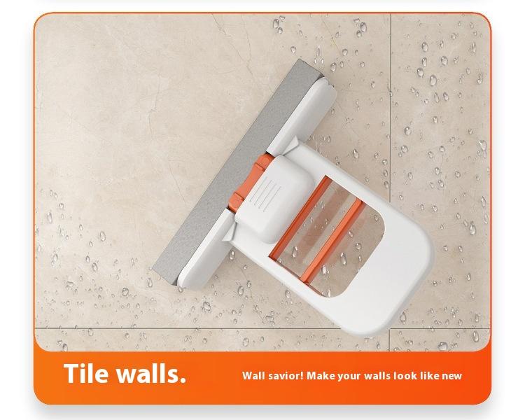 Handheld Mini Foldable Desktop Mop Small Cotton Mops Sponge Cleaning Tool For Bathroom Kitchen Desktop Glass Living Room Car