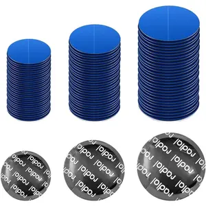 90PCS Tire Repair Patch Kit – Rubber Tire Puncture Repair Set (32mm / 42mm / 58mm) for Cars, Trucks & Motorcycles