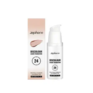 Zephoco Hydrating Color-Adapting Foundation – Hydrating, Natural, Long-Wear, Matte, Sheer & Breathable Concealing Foundation