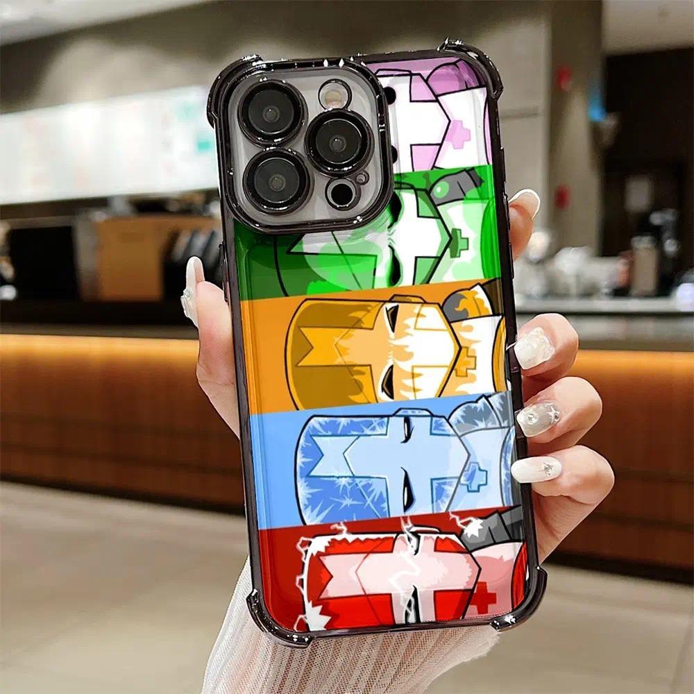 Game Castle C-Crasher Phone Cases For iPhone 17- 12 Promax Pro Air Plus