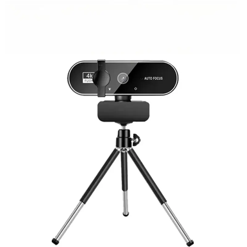 HD Webcam with Microphone Autofocus 8MP Website Camera for Windows PC Laptop IOS Macbook External Web Cam Video Calling