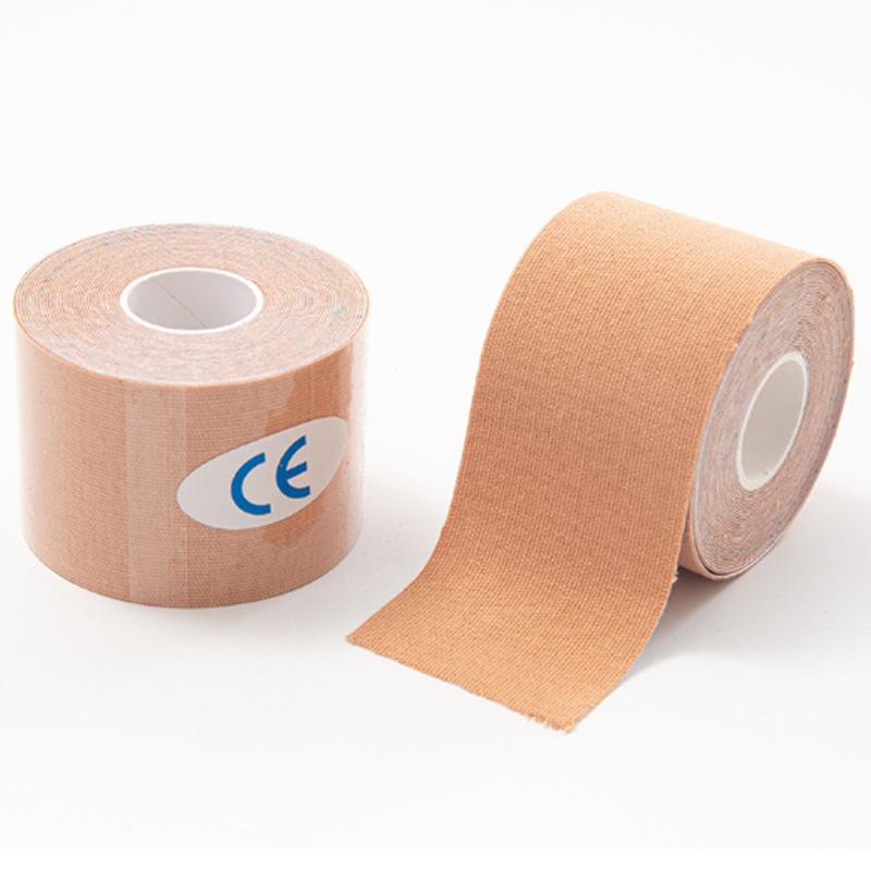 Sports tape, muscle tape, kinesiology tape, sports muscle tape for wrists, ankles, shoulders, and legs, facial muscle tape, elastic bandage