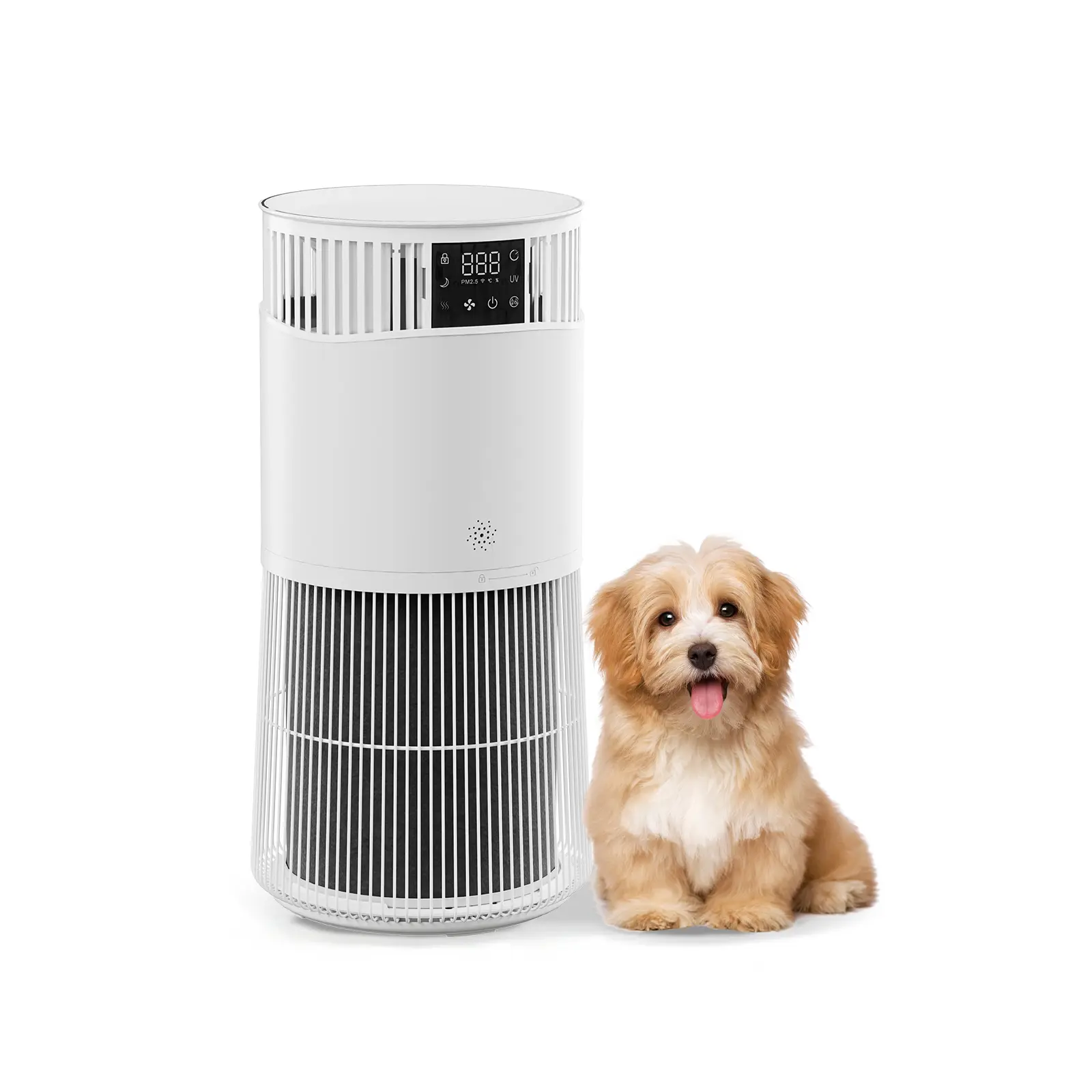 Pet Air Purifier for Home up to 3000 Sq Ft |  Filter Captures Pet Hair, Dander & Odors, Sleep Mode 23dB Quiet, Real-Time Air Quality Monitor, App Control, for Pet Owners