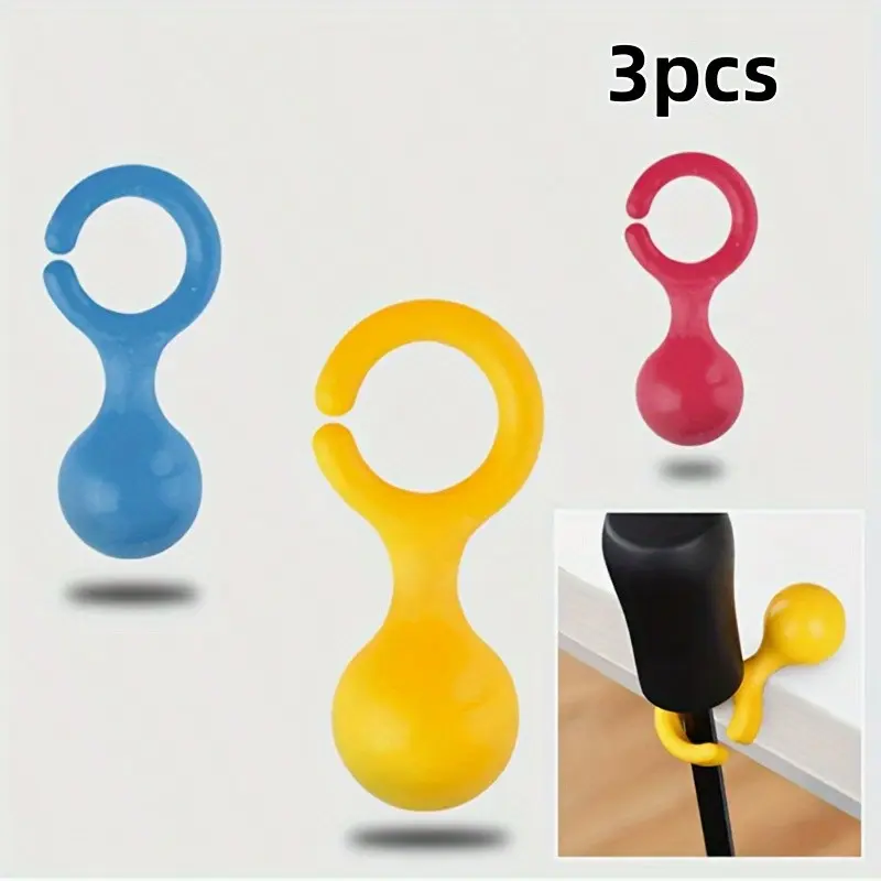 3 Piece Umbrella Stand/cane Holder, Portable Universal Support Accessory, Anti-Drop, Classic Style, Plastic, Home Umbrella Organizer, Umbrella Accessories