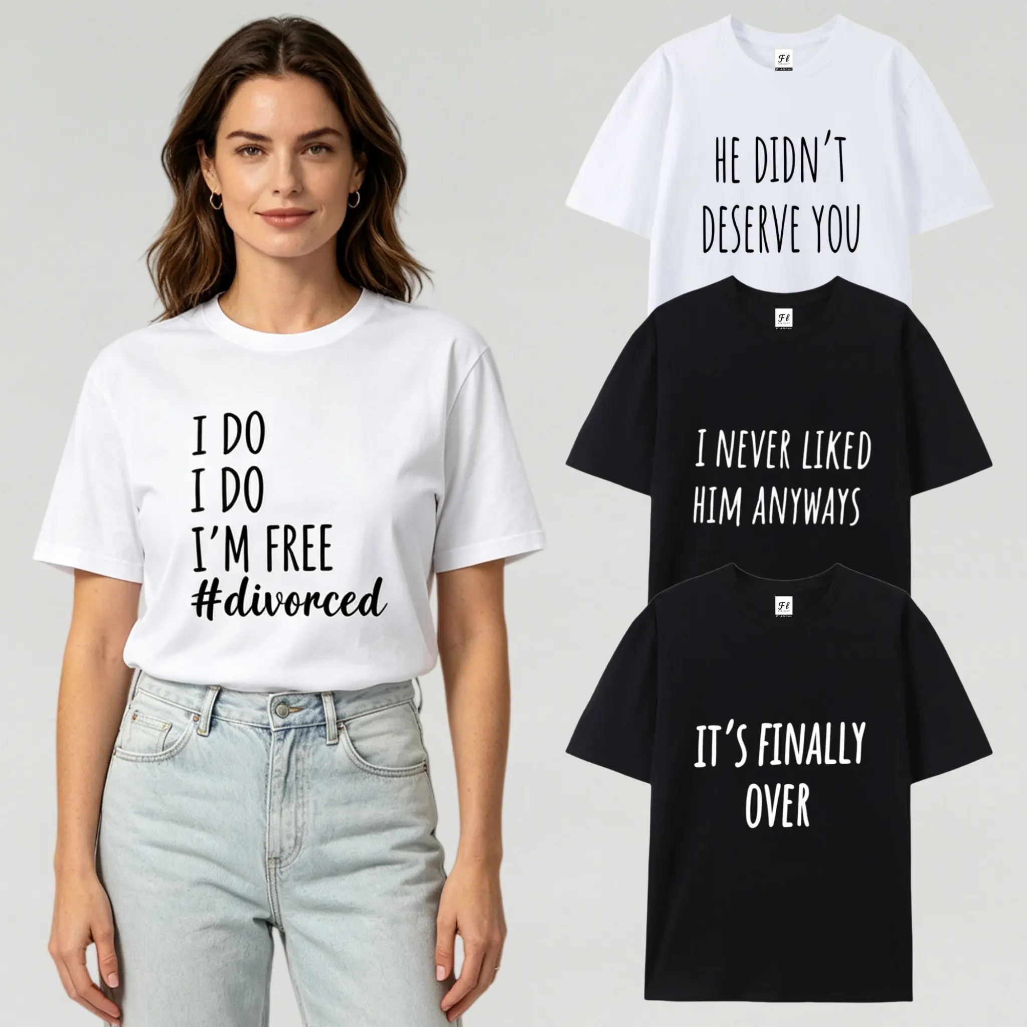 Funny Divorce Party Shirts,Matching DivorcedT-shirts, good graphic tees