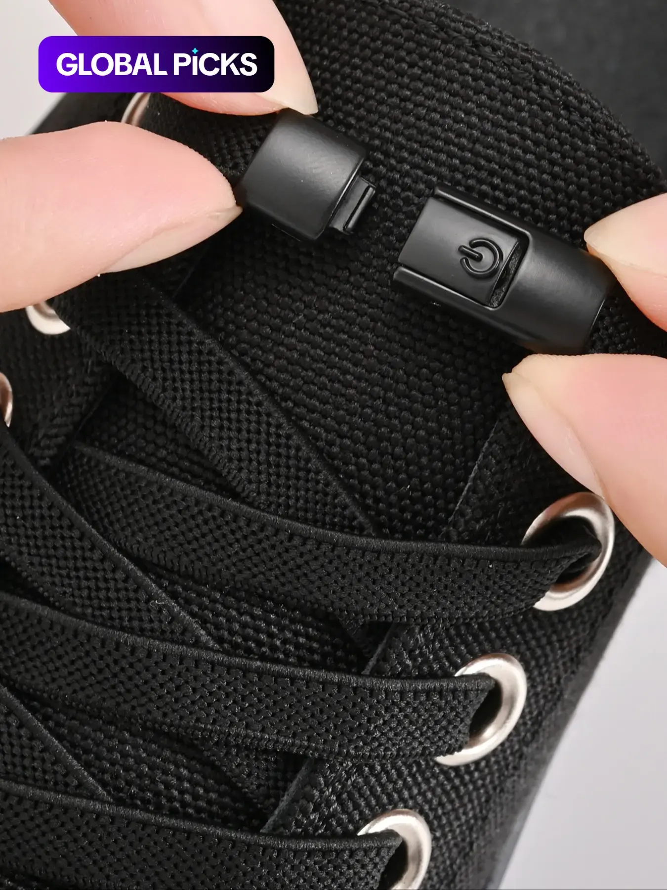 Simple Ombre Color Elastic Shoelaces, Stretchy Shoelaces, Secure Casual Laces for Men & Women, Shoe Accessories for Daily Use, Secure Lace Up, Thick Laces Design