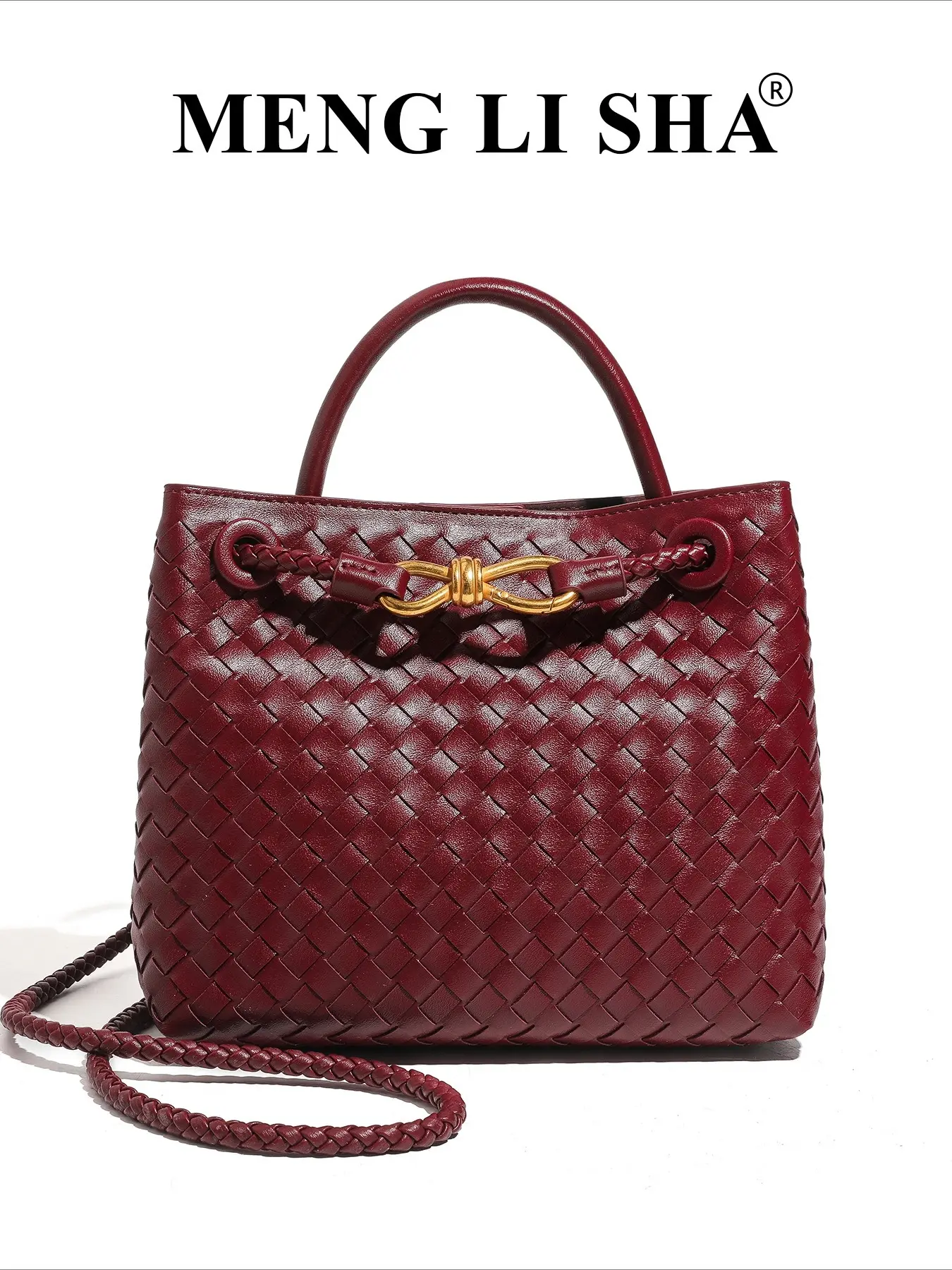 Premium new women's bag casual handwoven bag fashion shoulder messenger tote bag trendy versatile handbag 2026
