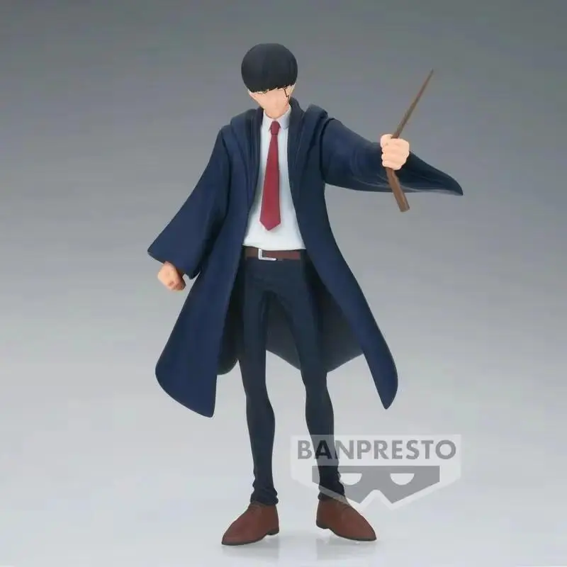Banpresto Mashle Magic And Muscles Anime Figure 17cm Mash Burnedead Pvc Model Desktop Ornament Collection Gifts For Anime Fans