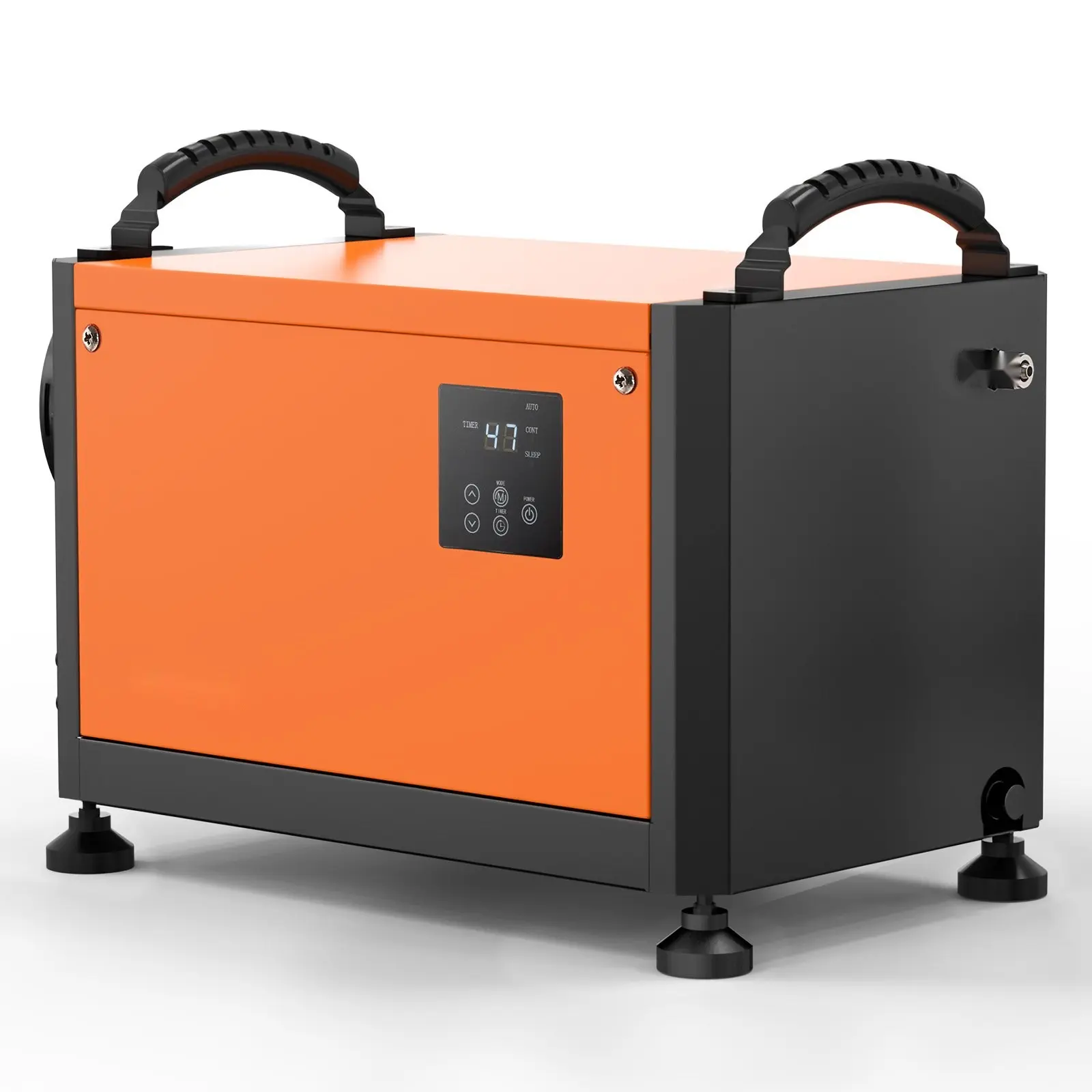 70 Pints Commercial Dehumidifier With Built In Pump And Auto Defrost For Crawl Space And Basement Moisture Control, Drain Hose Included, Energy Efficient Operation, Suitable For Home And Small Business Use