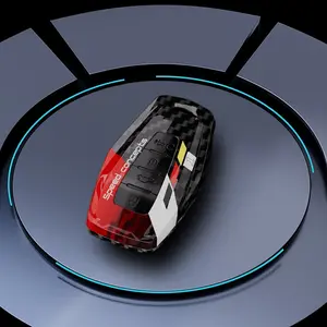 Abs Graffiti Style Car Key Cover, Compatible with Geely Models, Atlas, Bo Yue, Nl3, Xiaoxiang X6 X7, Ex7 Gt, Gc9, Fob Bag Accessory
