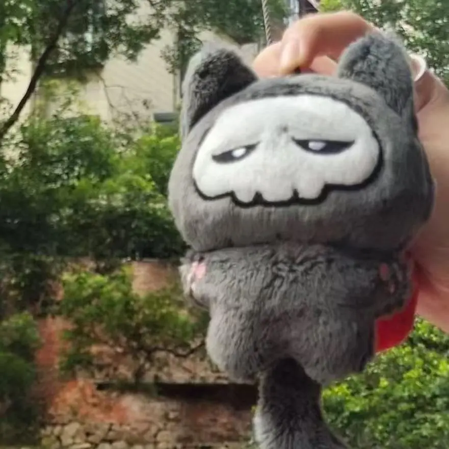 10cm Game Call of Duty Ghost Stuffed Plushie Doll Animal Monster Cosplay Ghost Cute Backpack Pandents Keychain Plush Toys Gifts