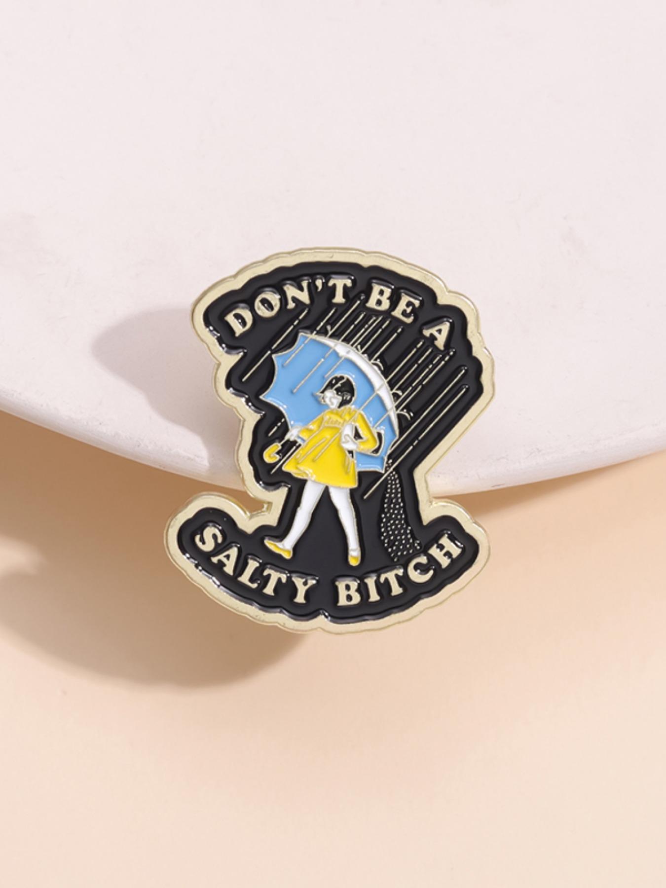 Cute Cartoon Girl Design Brooch, Enamel Pin Suitable for Backpacks, Jeans, Scarves, Hats Decoration, Trendy All-match & Exquisite Brooch for Birthday Gift, Gifts for Her