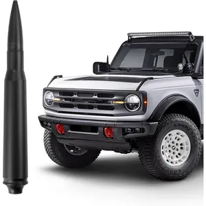 5.7 Inches Bullet Style Antenna for Bronco, Short Antenna Accessories for Bronco 2021 2022 2023 2024 2025 & Dodge Ram,Car FM AM Radio Reception, Not for Bronco Sport