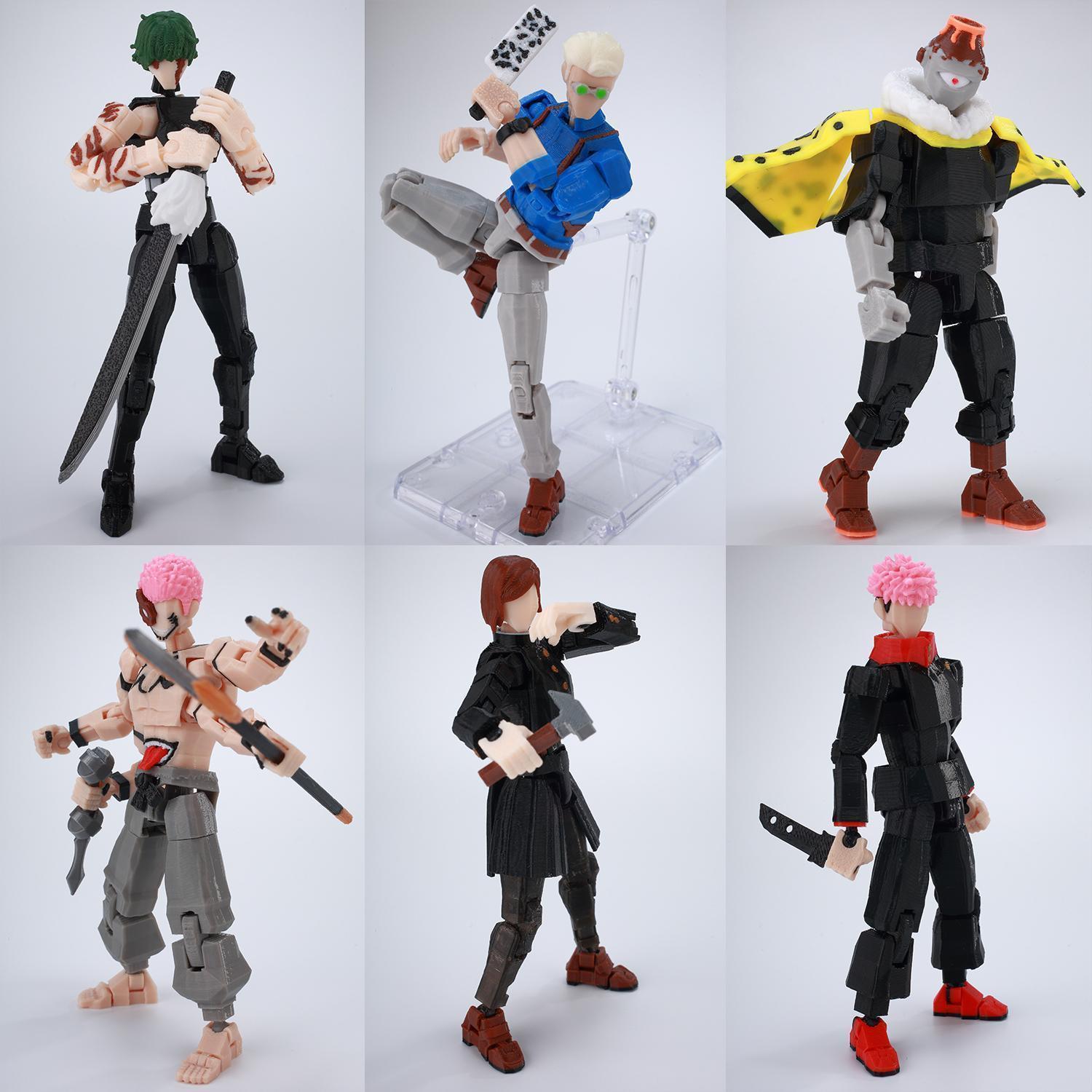 9L3D T13 Jujutsu Kaisen Itadori Figure LUCKY13 Training Ver. JJK Titan13 Multi-Jointed Movable Dummy13 Stress Relief Toys Gifts popular