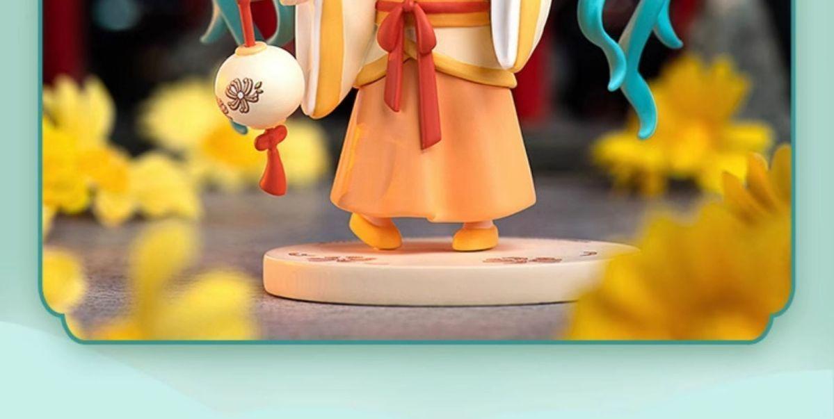 Hot Hatsune Miku Animation Game Blind Box Toys Hanfu Chinese Traditional Cloth Q-Version Anime Figures Action Model Collection popular