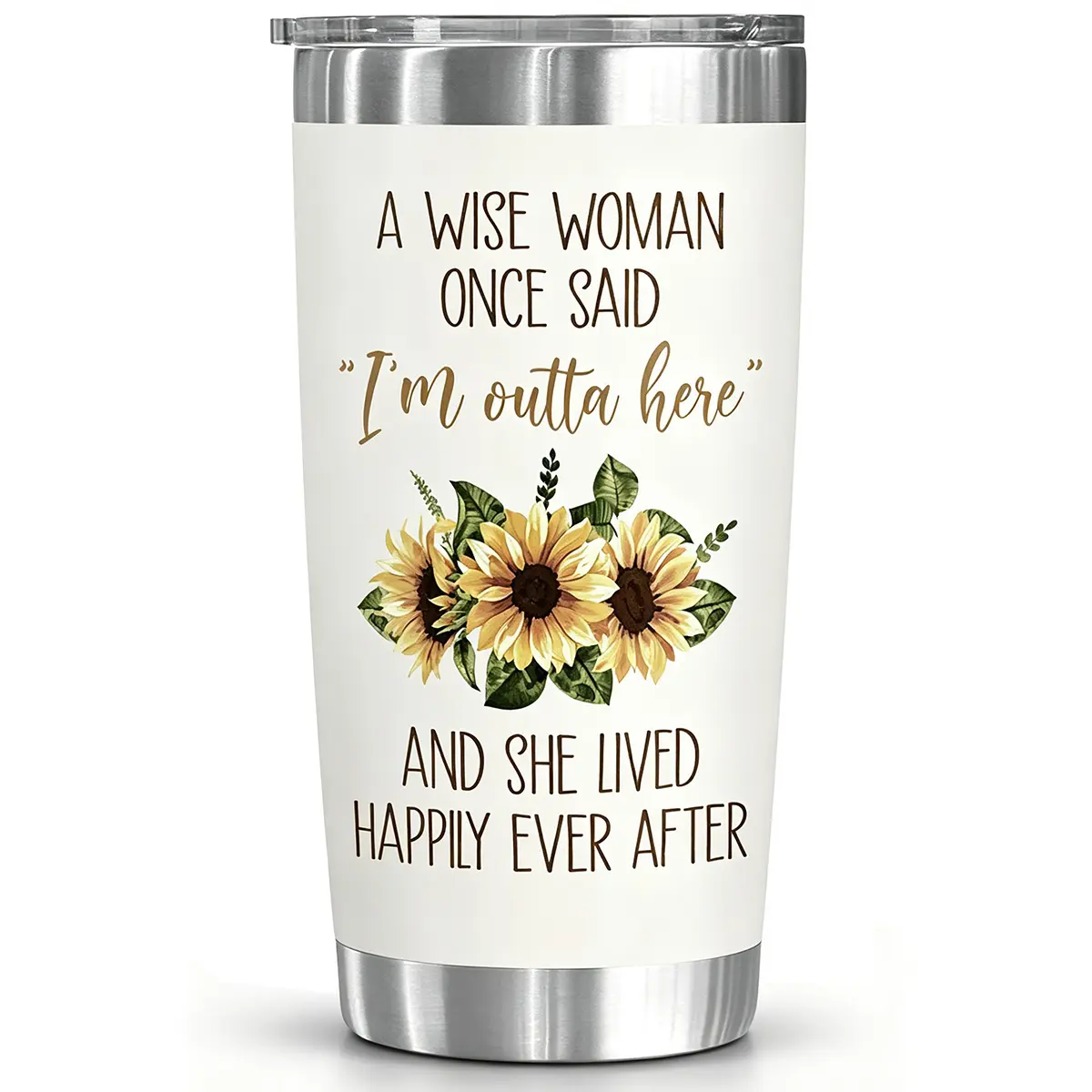 Retirement Gift for Woman 2026 - A Wise Woman Once Said - Retired Gifts for Women, Friends, Sisters, Coworkers - Happy Retirement Party Daecorations - 20 oz Stainless Steel Tumbler