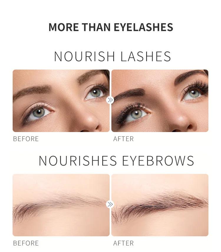 Eyelashes Eyebrow Growth Serum Nourish Liquid Extension Intensive Lengthen Follicles Hairline Lashes Enhancer Thick Growth Serum