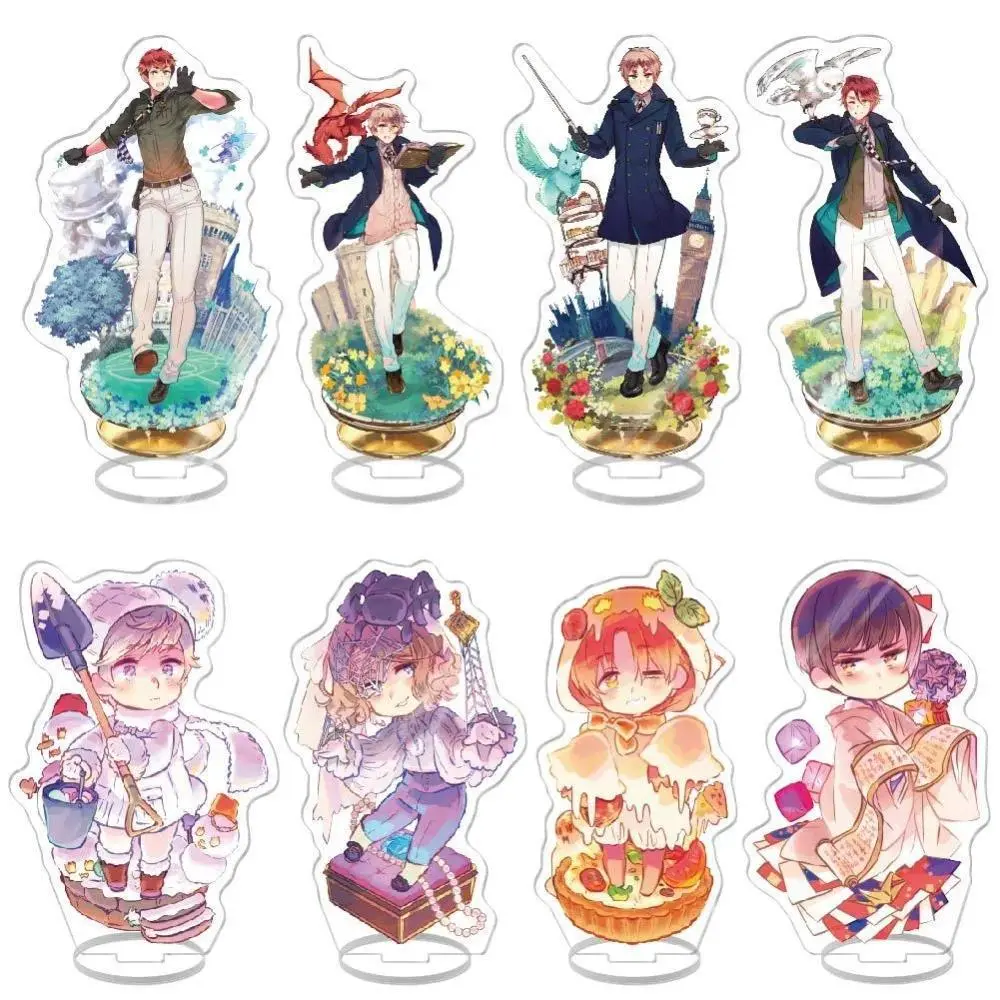 Japanese Anime Characters Acrylic Standing Sign Model Plate Desktop Holder Display Ornament Fan Collection Gift Decoration