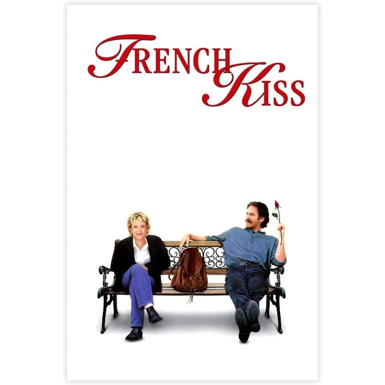French Kiss 90s Love Movie Canvas Print Poster, Nature Wall Artwork, Bedroom-Office Decoration, Home Decor Gift, Artistic, Photo, Landscape