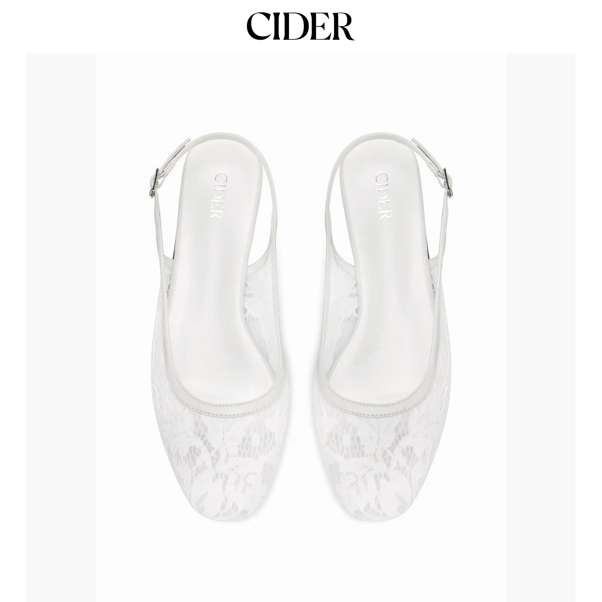 Cider MESH SLINGBACK FLATS