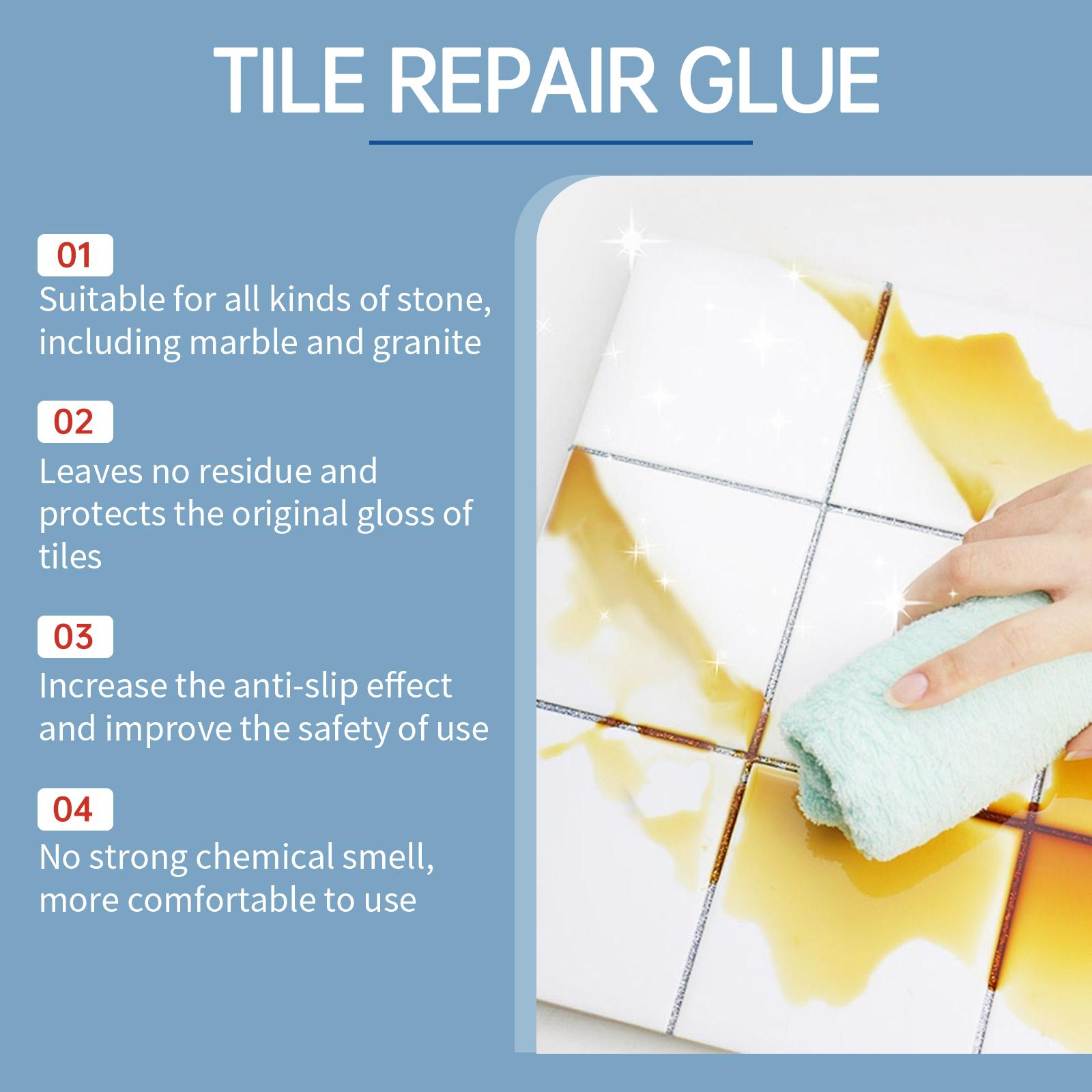 Jaysuing Tile Cleaning Liquid, Home Kitchen And Bedroom Tile Decontamination Brightening Cleaning And Polishing Cleaning Liquid