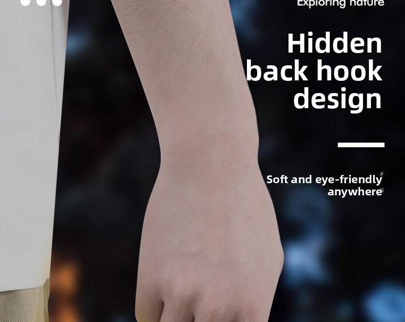 Outdoor Camping String Lights Warm White LED Fairy Lights with Ruler Design Windproof Rope Lantern for Tent Decoration Festival Party Night Lighting