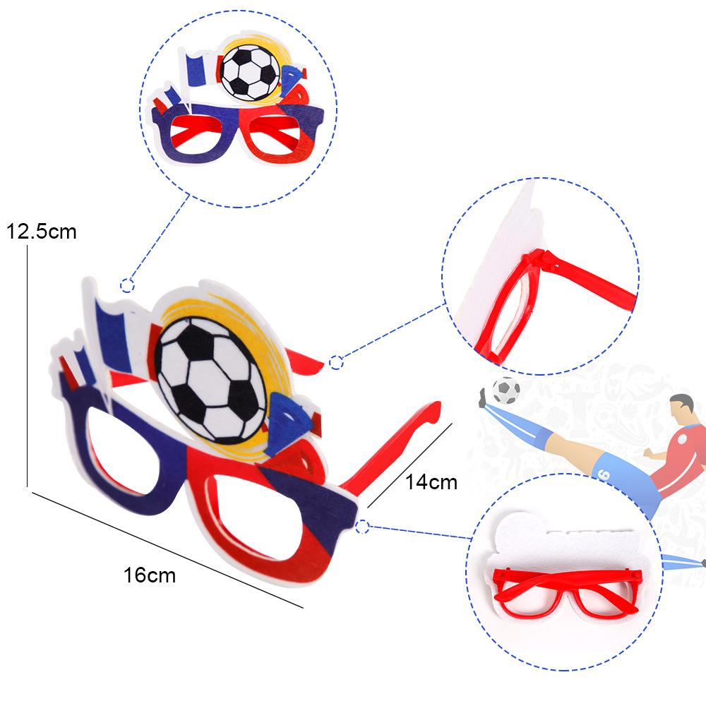 12-Pack Football Glasses Football League Bar Club Party Decoration Props World Cup Fan Supplies