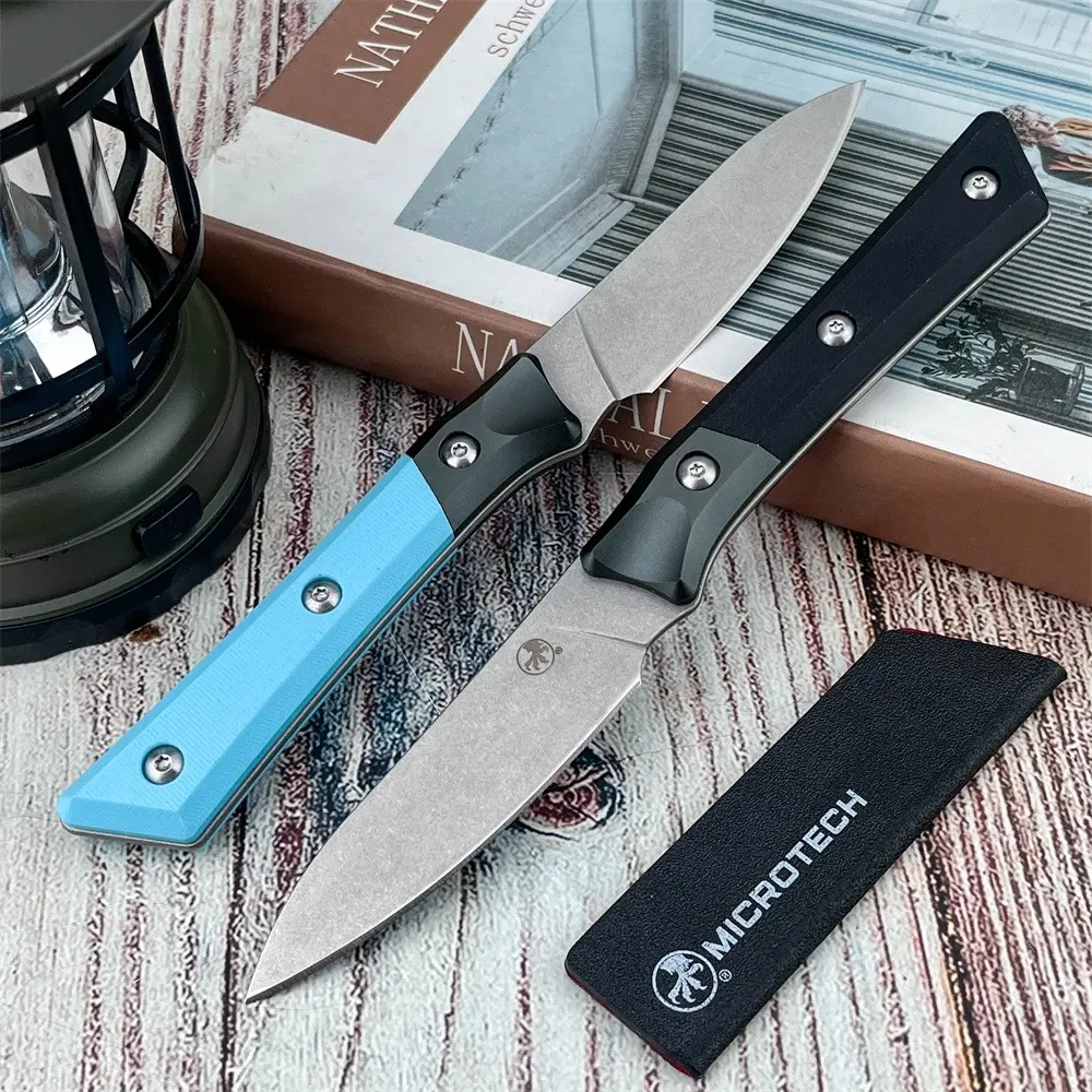 High Hardness Fixed Blade Knife, 9cr13mov Blade, T6 Aerospace Aluminum Handle, Portable Outdoor Tool for Hiking and Camping, Outdoor Survival Tools